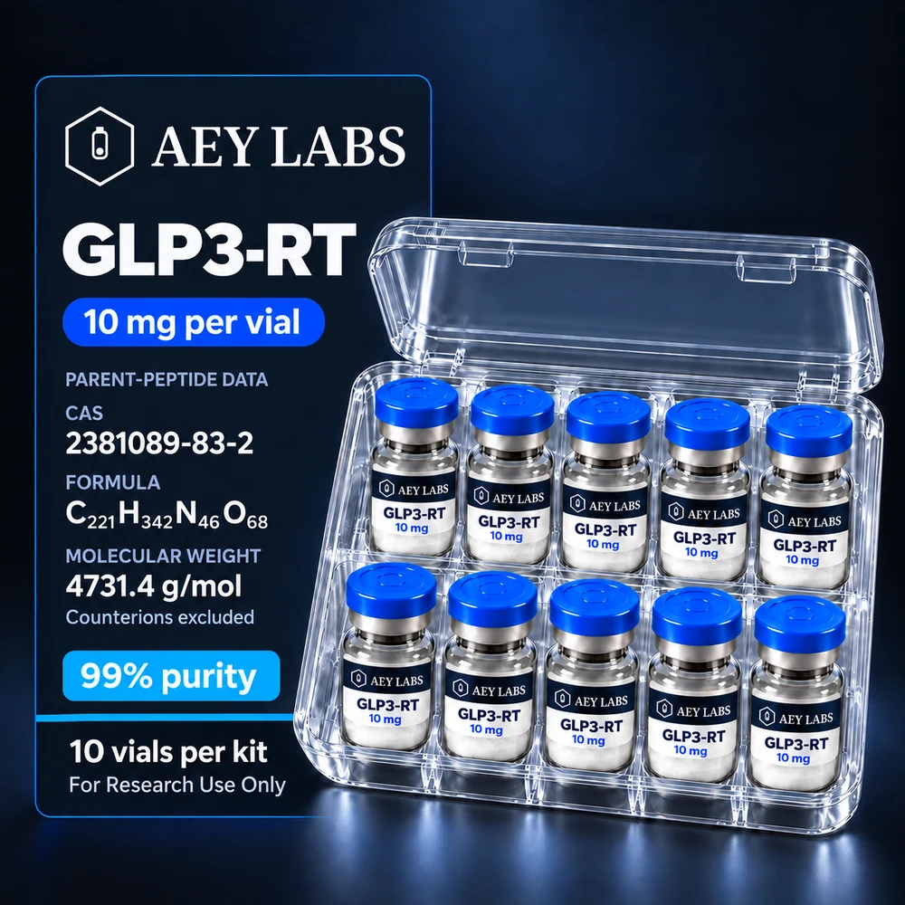 AEY Labs GLP3-RT 10mg ten-vial international research kit